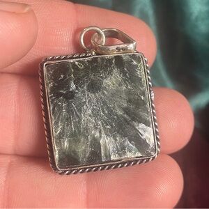 Seraphinite pendant